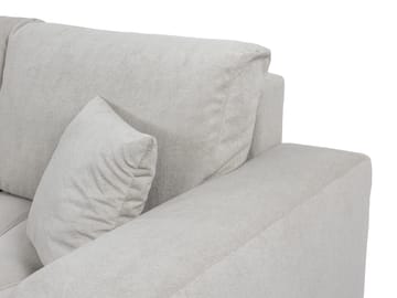 Flo Bäddsoffa med Divan 3-sits - Vit - Möbler - Vardagsrum - Bäddsoffor