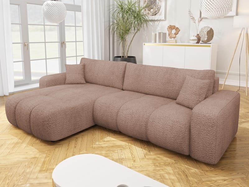Flo Bäddsoffa med Divan 3-sits - Vit - Möbler - Vardagsrum - Bäddsoffor