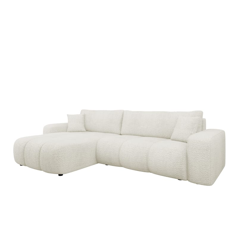 Flo Bäddsoffa med Divan 3-sits - Vit - Möbler - Vardagsrum - Bäddsoffor