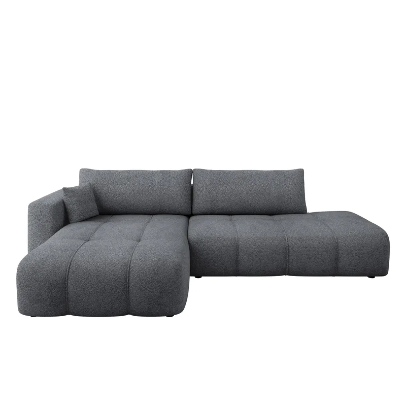 Flo Bäddsoffa med Divan 4-sits, Grå