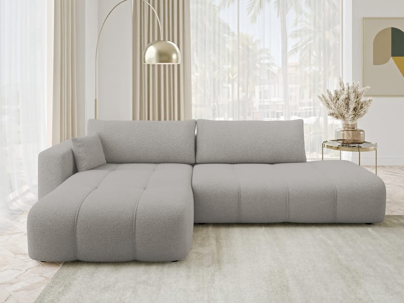 Flo Bäddsoffa med Divan 4-sits - Ljusgrå - Möbler - Vardagsrum - Bäddsoffor