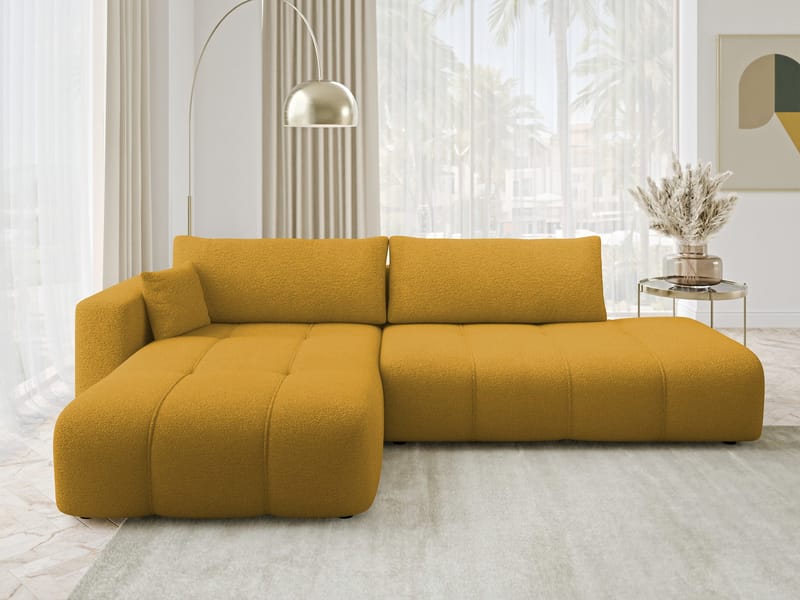 Flo Bäddsoffa med Divan 4-sits - Vit - Möbler - Vardagsrum - Bäddsoffor