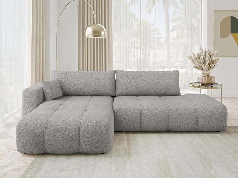 Flo Bäddsoffa med Divan 4-sits - Vit - Möbler - Vardagsrum - Bäddsoffor