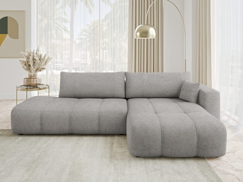 Flo Bäddsoffa med Divan 4-sits - Vit - Möbler - Vardagsrum - Bäddsoffor