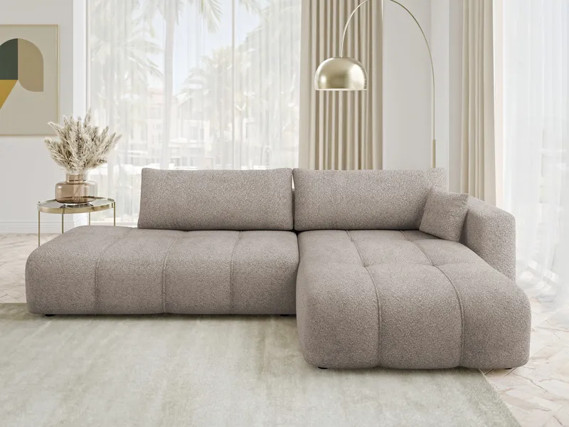 Flo Bäddsoffa med Divan 4-sits - Vit - Möbler - Vardagsrum - Bäddsoffor