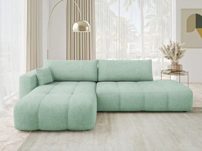 Flo Bäddsoffa med Divan 4-sits - Vit - Möbler - Vardagsrum - Bäddsoffor