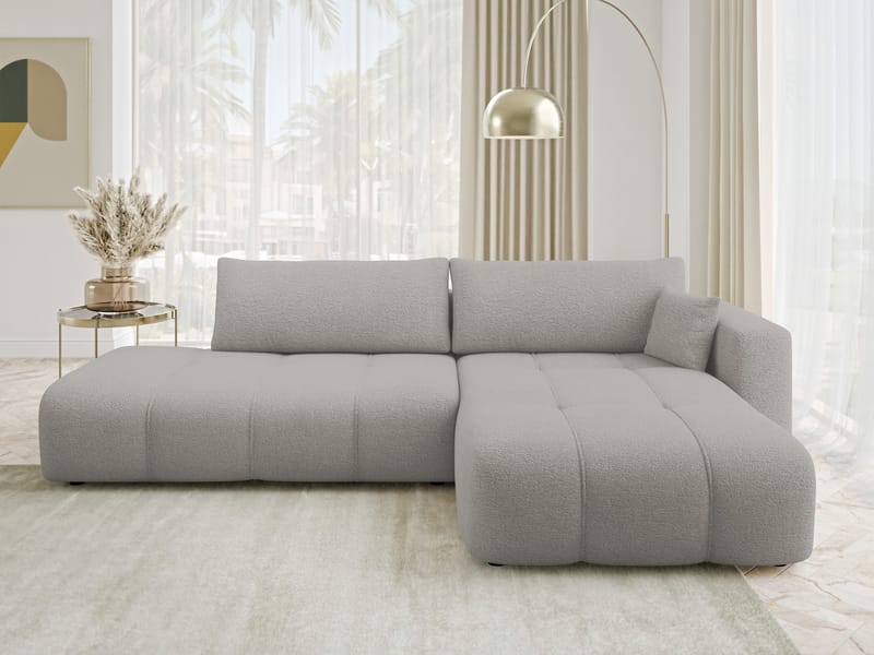 Flo Bäddsoffa med Divan 4-sits - Vit - Möbler - Vardagsrum - Bäddsoffor