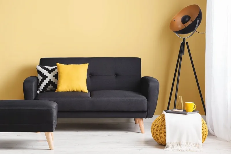 Florli Bäddsoffa 155 cm - Svart - Möbler - Vardagsrum - Bäddsoffor