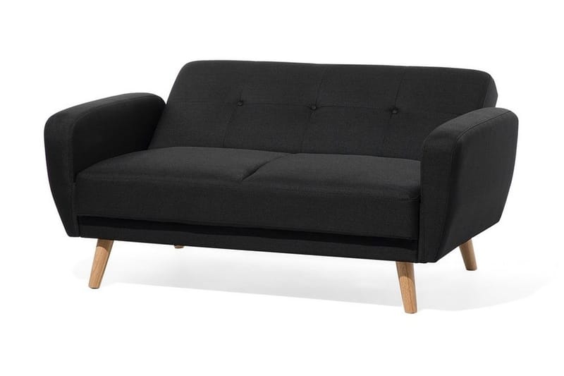 Florli Bäddsoffa 155 cm - Svart - Möbler - Vardagsrum - Bäddsoffor