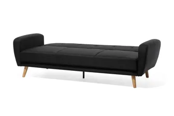Florli Bäddsoffa 214 cm - Svart - Möbler - Vardagsrum - Bäddsoffor