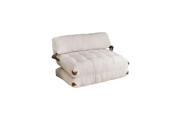 Fold Teddy Bäddsoffa Vit - Vit - Möbler - Vardagsrum - Bäddsoffor