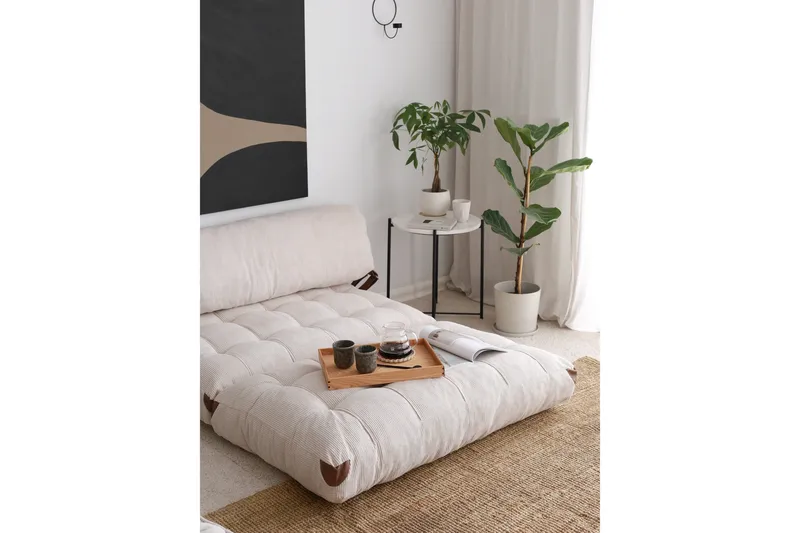 Fold Teddy Bäddsoffa Vit - Vit - Möbler - Vardagsrum - Bäddsoffor