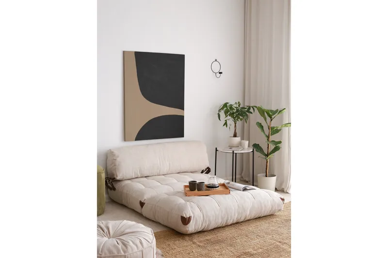 Fold Teddy Bäddsoffa Vit - Vit - Möbler - Vardagsrum - Bäddsoffor