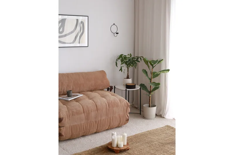 Foldy Bäddfåtölj Camel - Camel - Möbler - Vardagsrum - Bäddsoffor