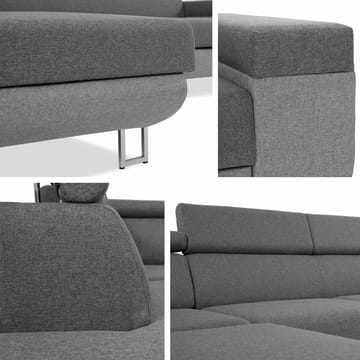 Fonti 3-sits Bäddsoffa med schäslong och förvaring - Möbler - Vardagsrum - Bäddsoffor - Hörnbäddsoffa