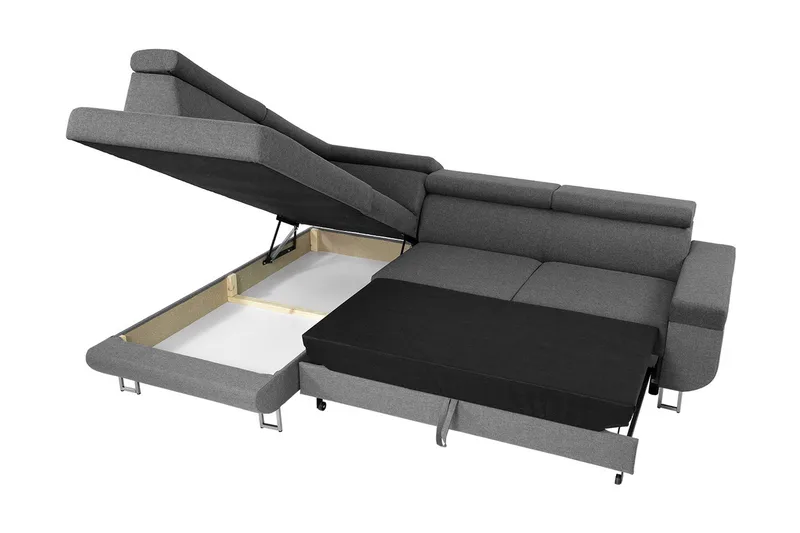 Fonti 3-sits Bäddsoffa Universal - Blå - Möbler - Vardagsrum - Bäddsoffor