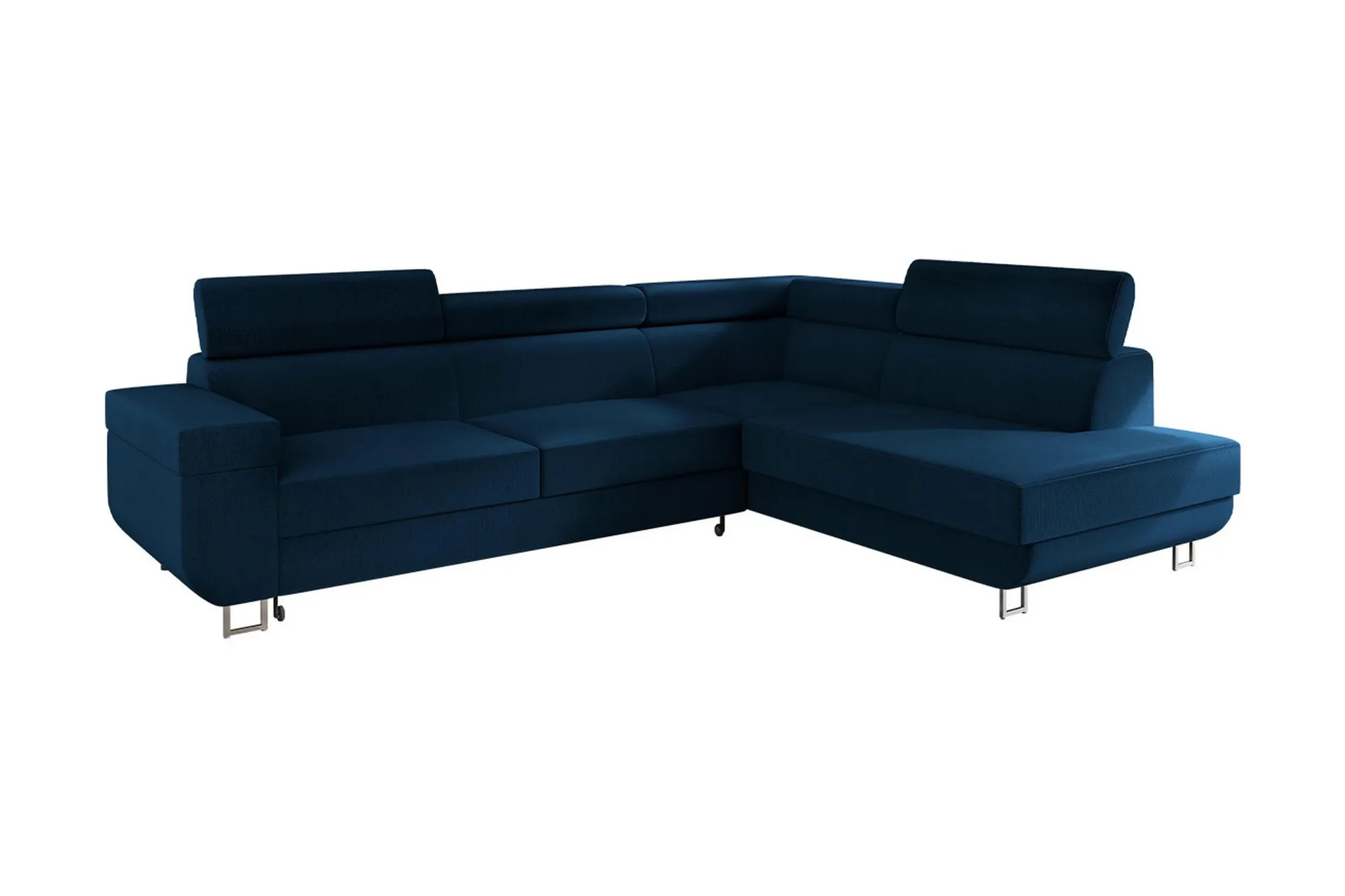 fonti 3-sits bäddsoffa universal - blå