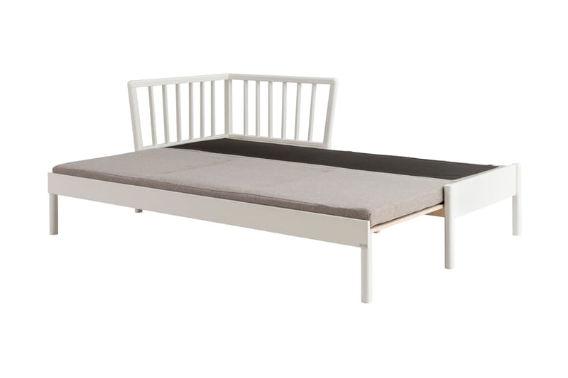 FRANZ Bäddsoffa Ram 200 cm Vit - Möbler - Vardagsrum - Bäddsoffor