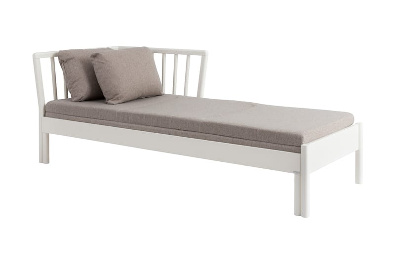 FRANZ Bäddsoffa Ram 200 cm Vit - Möbler - Vardagsrum - Bäddsoffor