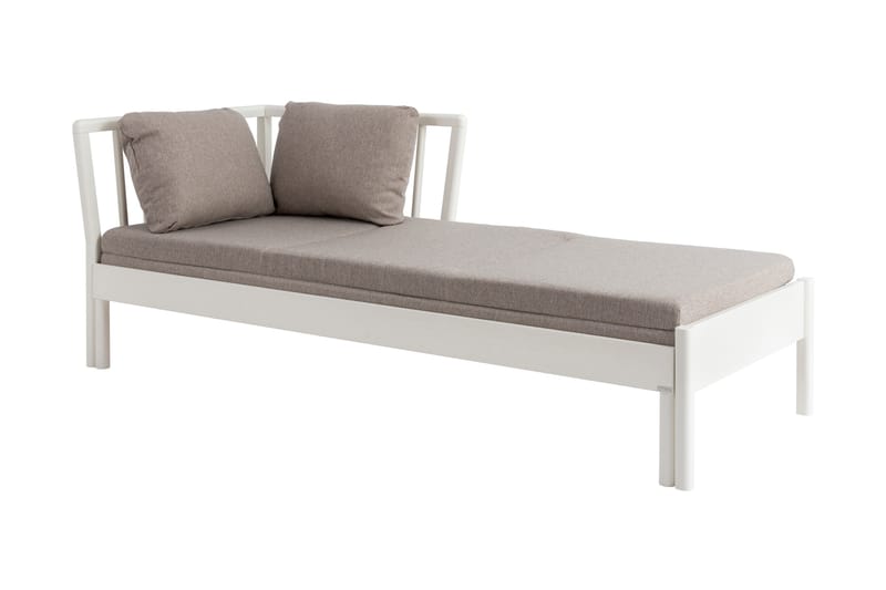 FRANZ Bäddsoffa Ram 200 cm Vit - Möbler - Vardagsrum - Bäddsoffor