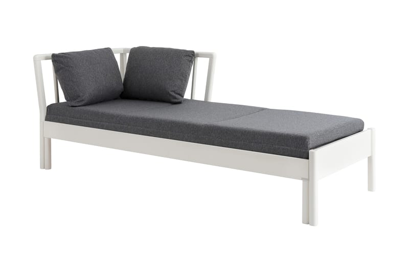 FRANZ Bäddsoffa Ram 200 cm Vit - Möbler - Vardagsrum - Bäddsoffor