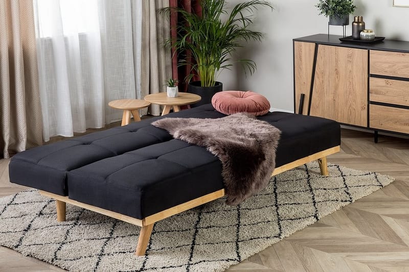 Froya Bäddsoffa 183 cm - Svart - Möbler - Vardagsrum - Bäddsoffor