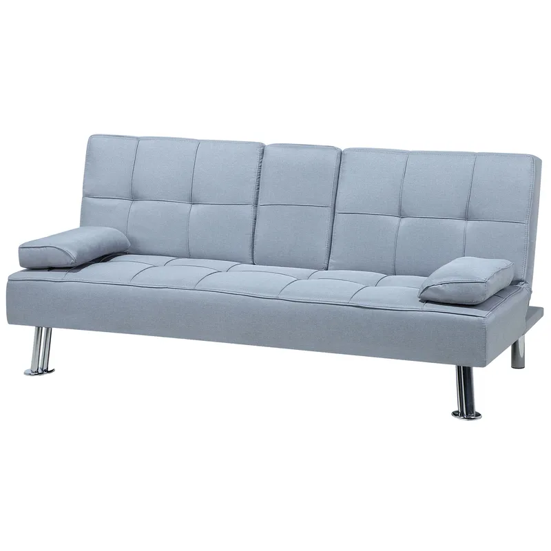 3-sits soffa Roxen - Ljusgrå - Möbler - Vardagsrum - Bäddsoffor - 3-sits bäddsoffa