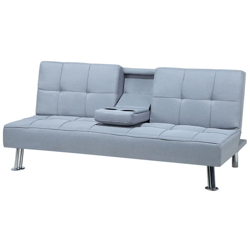 3-sits soffa Roxen - Ljusgrå - Möbler - Vardagsrum - Bäddsoffor - 3-sits bäddsoffa