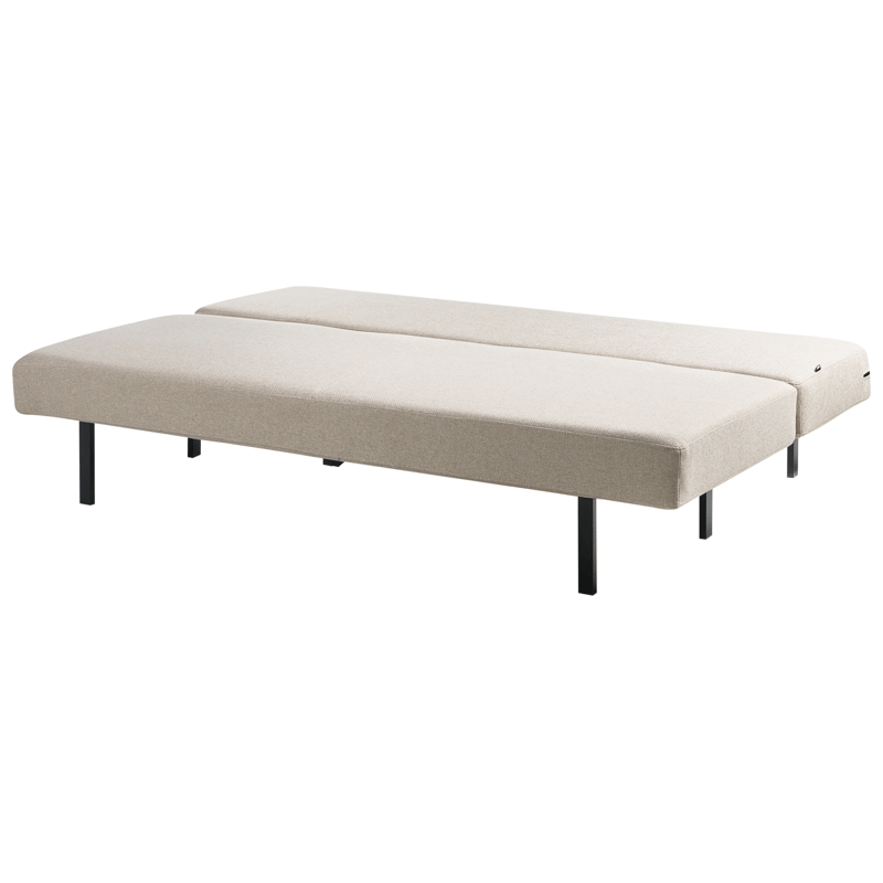 Bäddsoffa Roykka - Beige - Möbler - Vardagsrum - Bäddsoffor - 3-sits bäddsoffa
