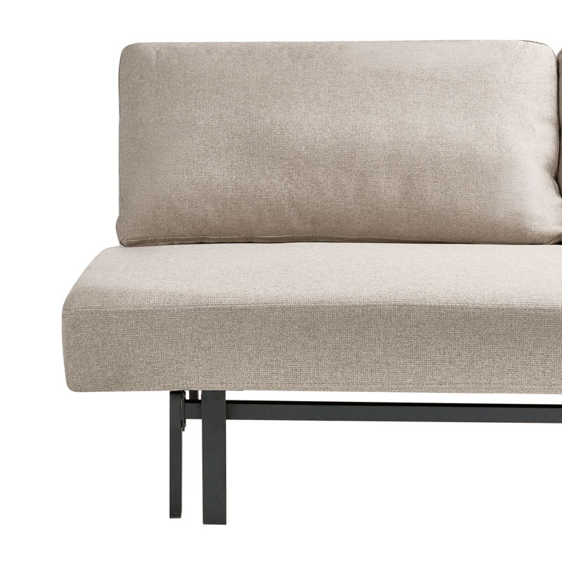 Bäddsoffa Roykka - Beige - Möbler - Vardagsrum - Bäddsoffor - 3-sits bäddsoffa