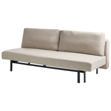 Bäddsoffa Roykka - Beige - Möbler - Vardagsrum - Bäddsoffor - 3-sits bäddsoffa
