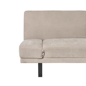 Bäddsoffa York Chenille - Ljusbeige - Möbler - Vardagsrum - Bäddsoffor - 2-sits bäddsoffa
