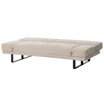 Bäddsoffa York Chenille - Ljusbeige - Möbler - Vardagsrum - Bäddsoffor - 2-sits bäddsoffa