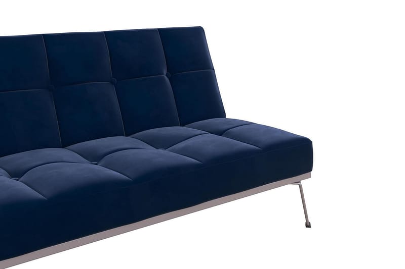 ELLE Futon Sammet/Blå - Novogratz - Möbler - Vardagsrum - Bäddsoffor - Futon - Futon soffa
