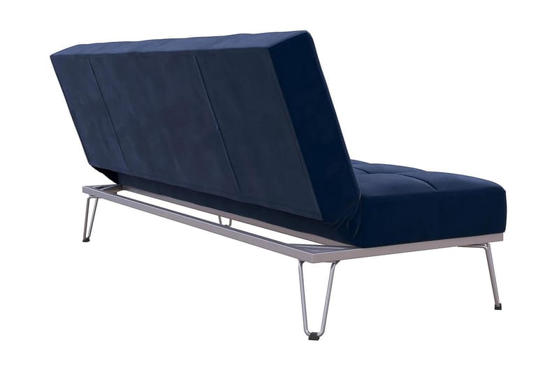 ELLE Futon Sammet/Blå - Novogratz - Möbler - Vardagsrum - Bäddsoffor - Futon - Futon soffa