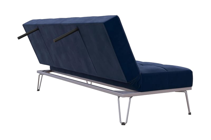 ELLE Futon Sammet/Blå - Novogratz - Möbler - Vardagsrum - Bäddsoffor - Futon - Futon soffa