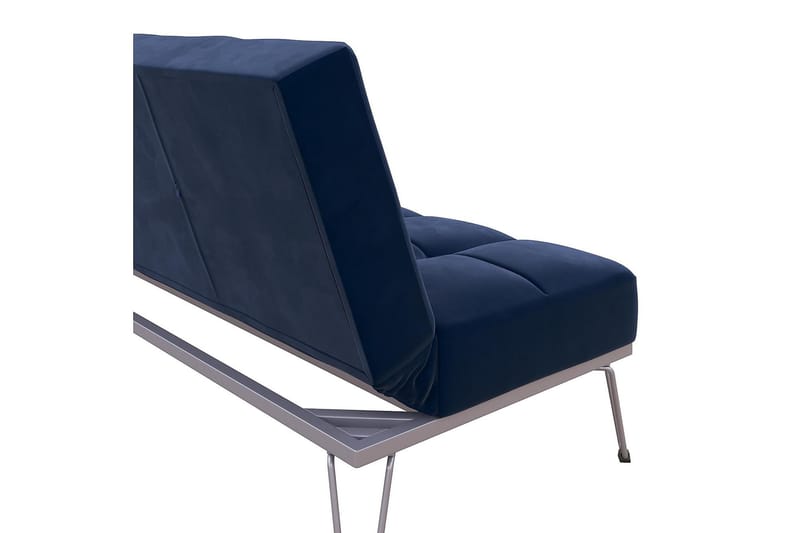 ELLE Futon Sammet/Blå - Novogratz - Möbler - Vardagsrum - Bäddsoffor - Futon - Futon soffa