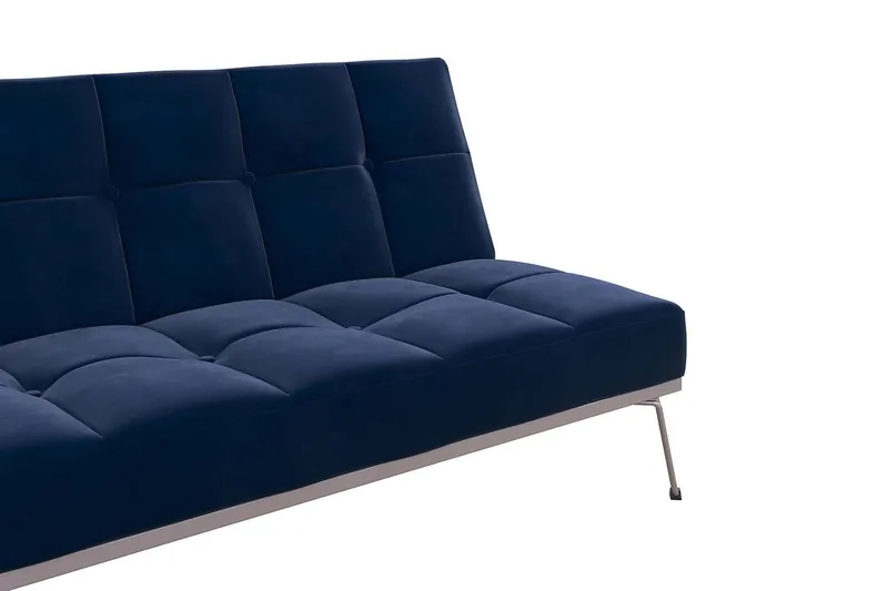Elle Futon Sammet/Blå - Novogratz - Möbler - Vardagsrum - Bäddsoffor - Futon - Futon soffa