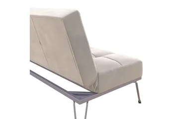 Elle Futon Sammet/Grå - Novogratz - Möbler - Vardagsrum - Bäddsoffor - Futon - Futon soffa