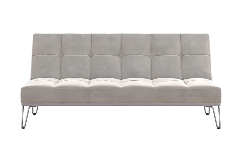 ELLE Futon Sammet/Grå - Novogratz - Futon soffa