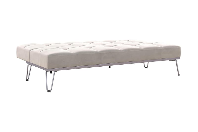 ELLE Futon Sammet/Grå - Novogratz - Möbler - Vardagsrum - Bäddsoffor - Futon - Futon soffa