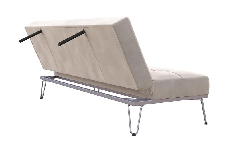 ELLE Futon Sammet/Grå - Novogratz - Möbler - Vardagsrum - Bäddsoffor - Futon - Futon soffa