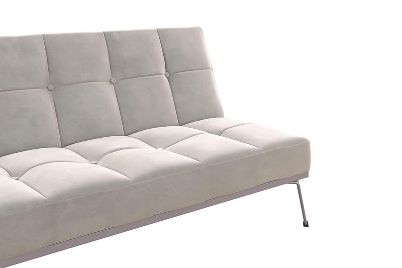 Elle Futon Sammet/Grå - Novogratz - Möbler - Vardagsrum - Bäddsoffor - Futon - Futon soffa