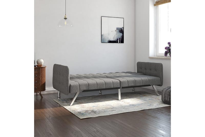 Emily Futon Linnegrå - Dorel Home - Möbler - Vardagsrum - Bäddsoffor - Futon - Futon soffa