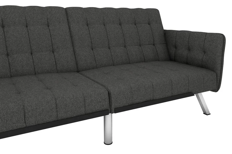 Emily Futon Linnegrå - Dorel Home - Möbler - Vardagsrum - Bäddsoffor - Futon - Futon soffa