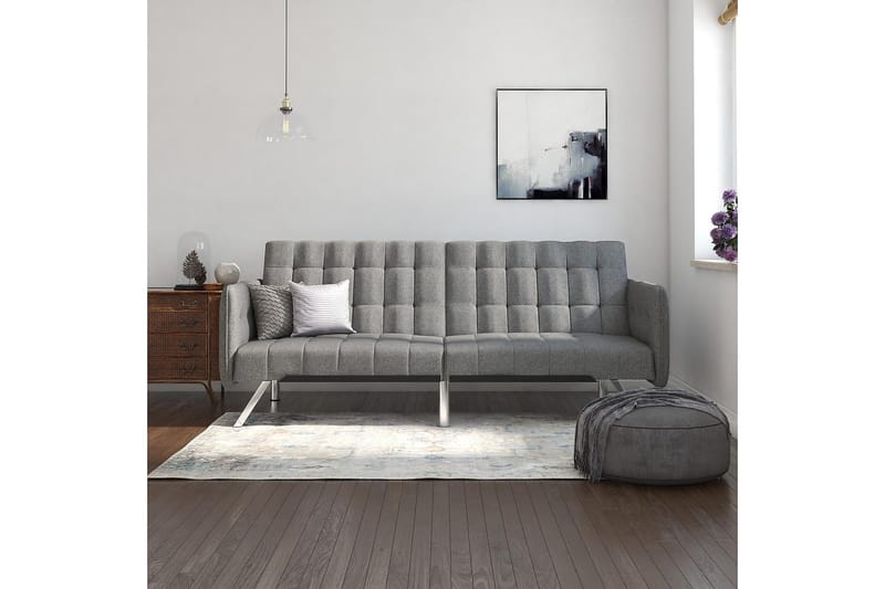 Emily Futon Linnegrå - Dorel Home - Möbler - Vardagsrum - Bäddsoffor - Futon - Futon soffa