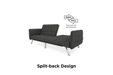 Emily Futon Linnegrå - Dorel Home - Möbler - Vardagsrum - Bäddsoffor - Futon - Futon soffa