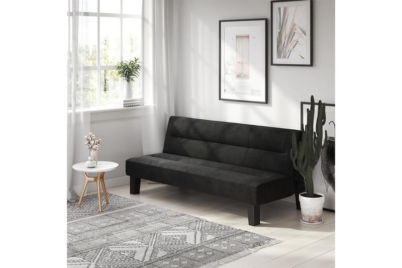 KEBO Futon Svart - Dorel Home - Futon soffa