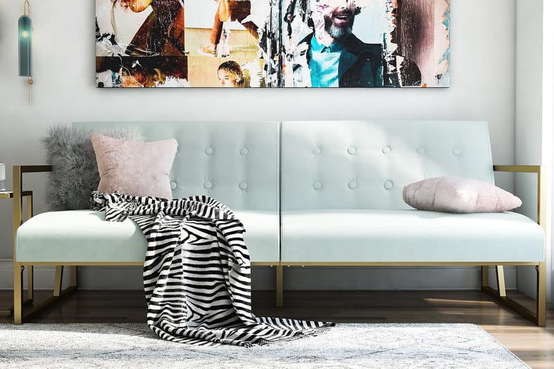 Lexington Futon Teal - CosmoLiving - Möbler - Vardagsrum - Bäddsoffor - Futon - Futon soffa