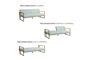 Lexington Futon Teal - Möbler - Vardagsrum - Bäddsoffor - Futon - Futon soffa